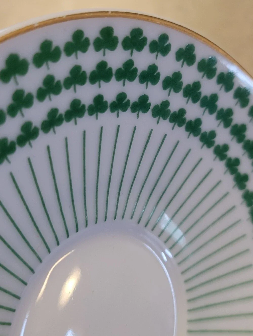 Vintage MCM Lagardo Tackett Schmid Irish Coffee Mug And Saucer Set